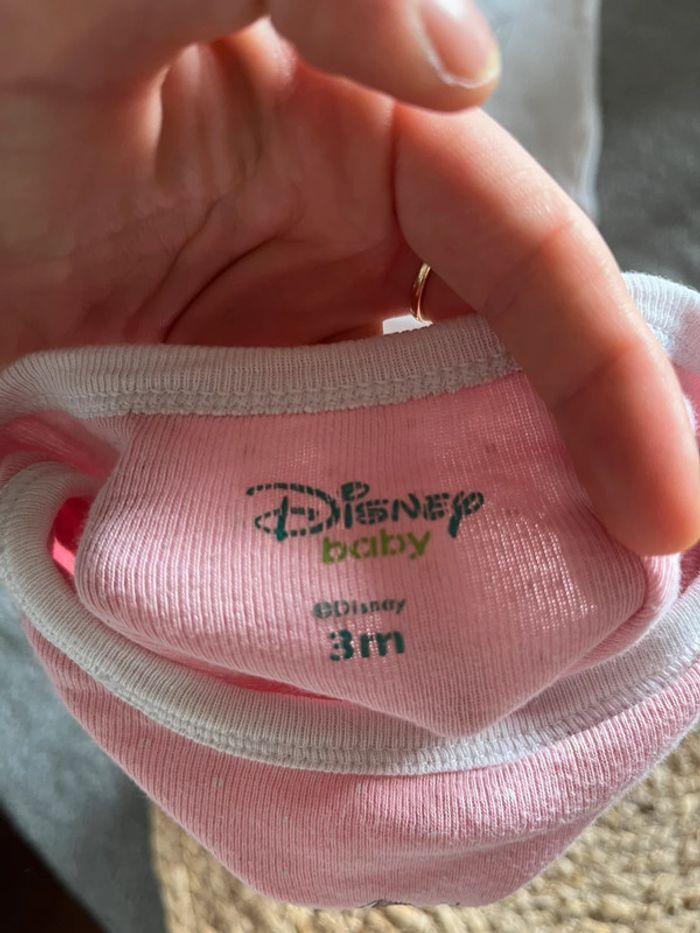 Lot de 2 bodys Disney 3 mois fille - photo numéro 6