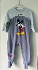 Pyjama Mickey velours 12 mois