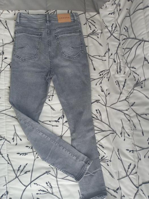 Jeans Creeks taille 34 gris - photo numéro 5