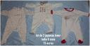 Lot de 3 pyjamas hiver