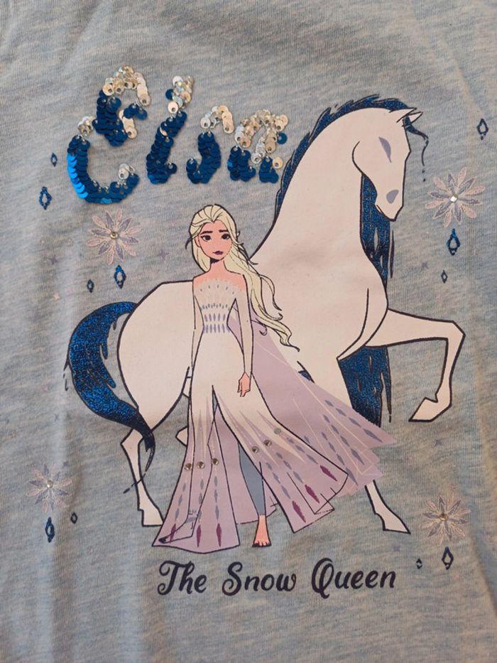 Tshirt Elsa Reine des neiges frozenII - photo numéro 3