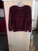 Pull prune taille 14 ans