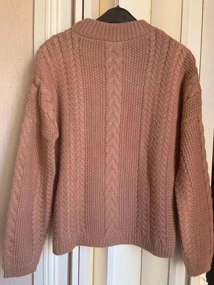 Pull camaïeu bois de rose taille 3 - photo numéro 1