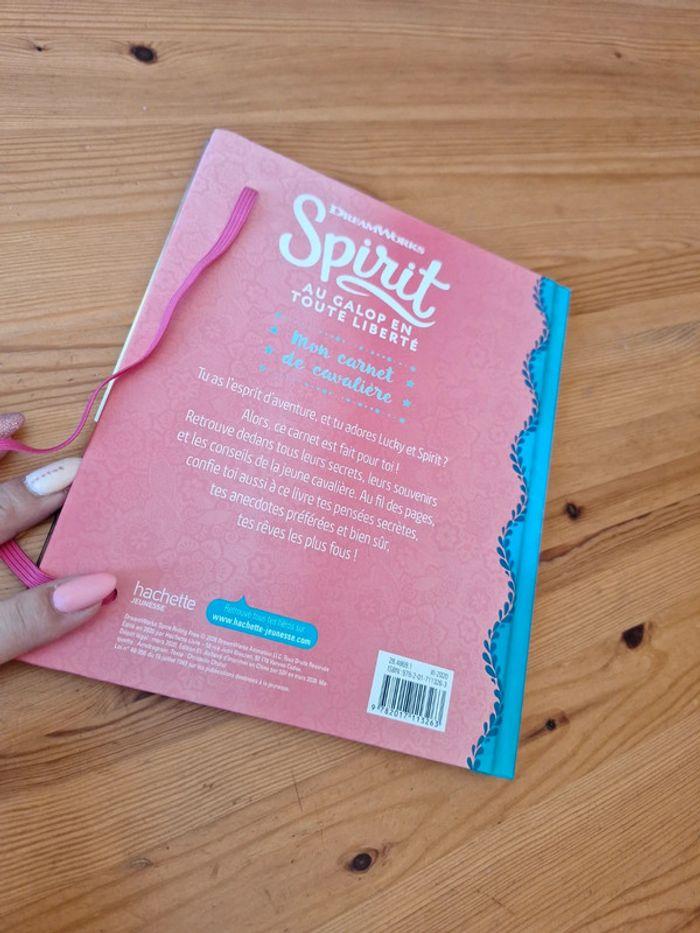 Livre Spirit mon carnet de cavalière - photo numéro 5