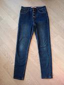 Jeans taille haute