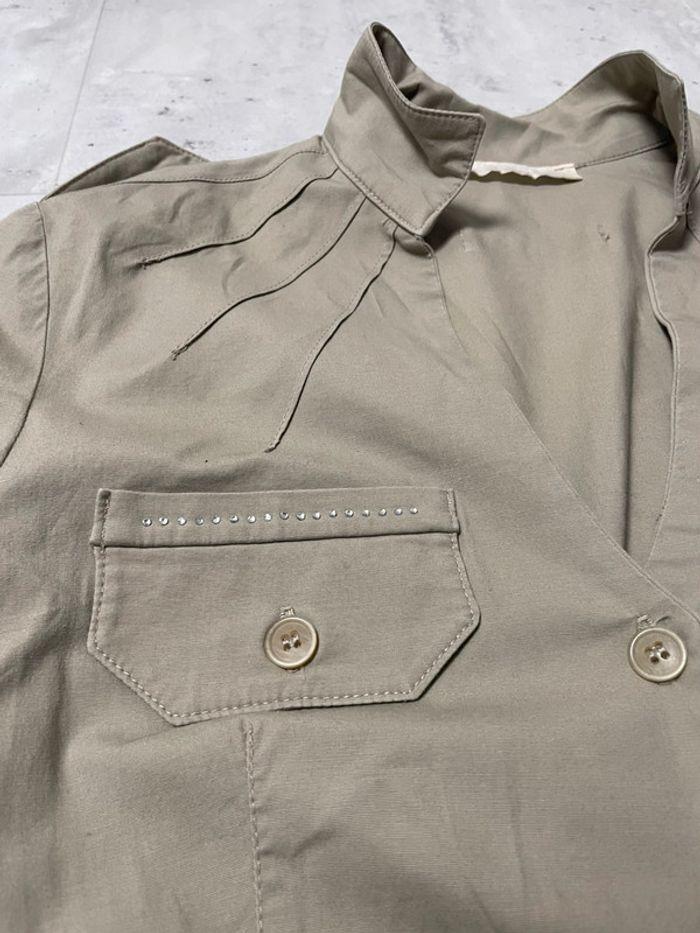 Chemise vintage col Mao - photo numéro 4