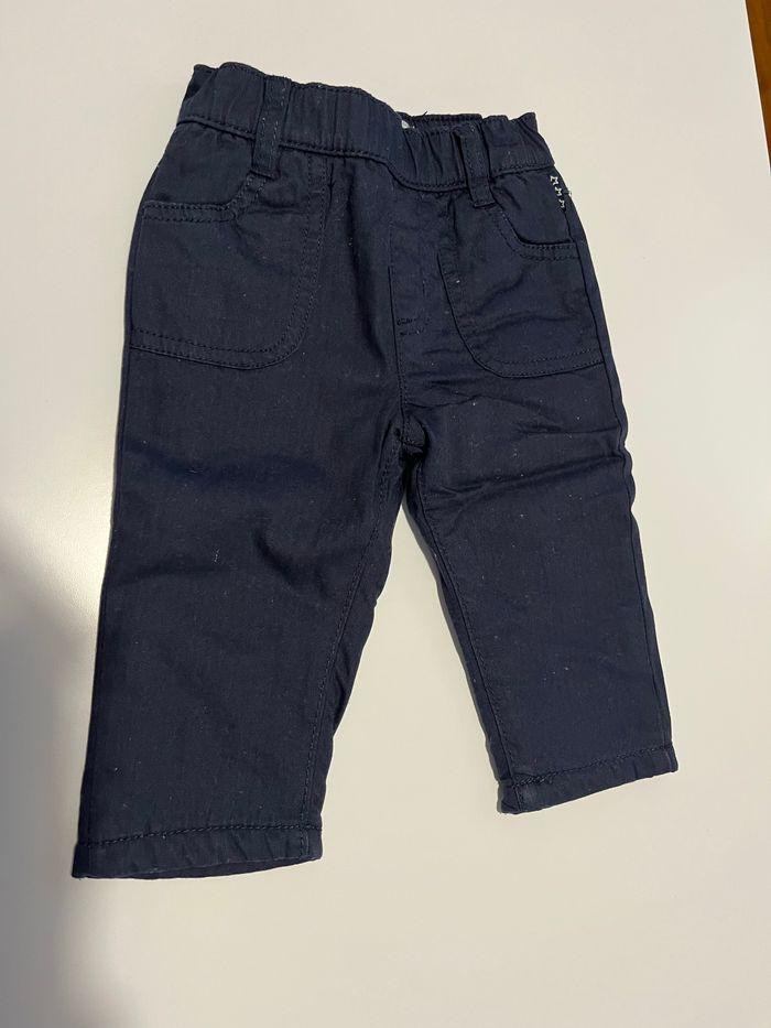 Pantalon bleu marine - photo numéro 1