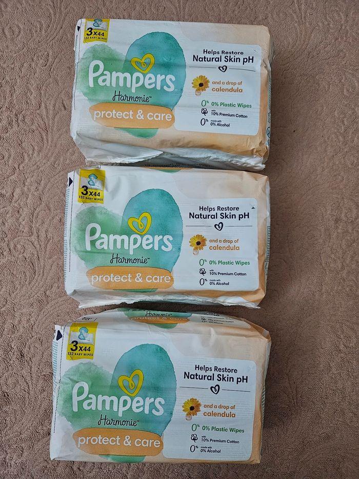 3 paquets de lingettes pampers - photo numéro 1