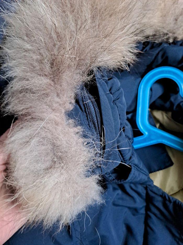 Parka fille 6 ans avec fourure sur capuche amovible - photo numéro 10