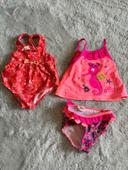 Lot de 2 maillots de bain 6 mois