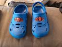 Sandale claquette mules sabot chausson  style crocs spiderman