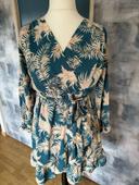 Robe In April 1986 tropicale Taille S/M