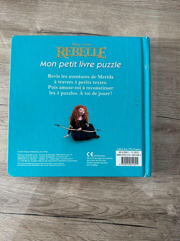 Livre puzzle Rebelle Disney - photo numéro 7