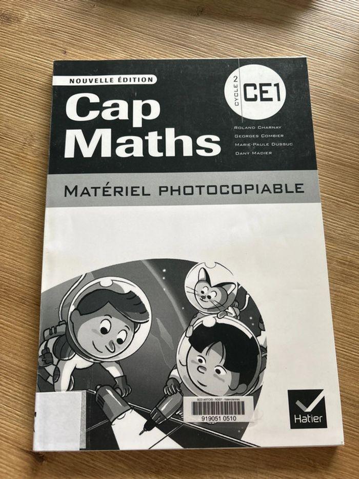 Cap maths CE1 - photo numéro 1