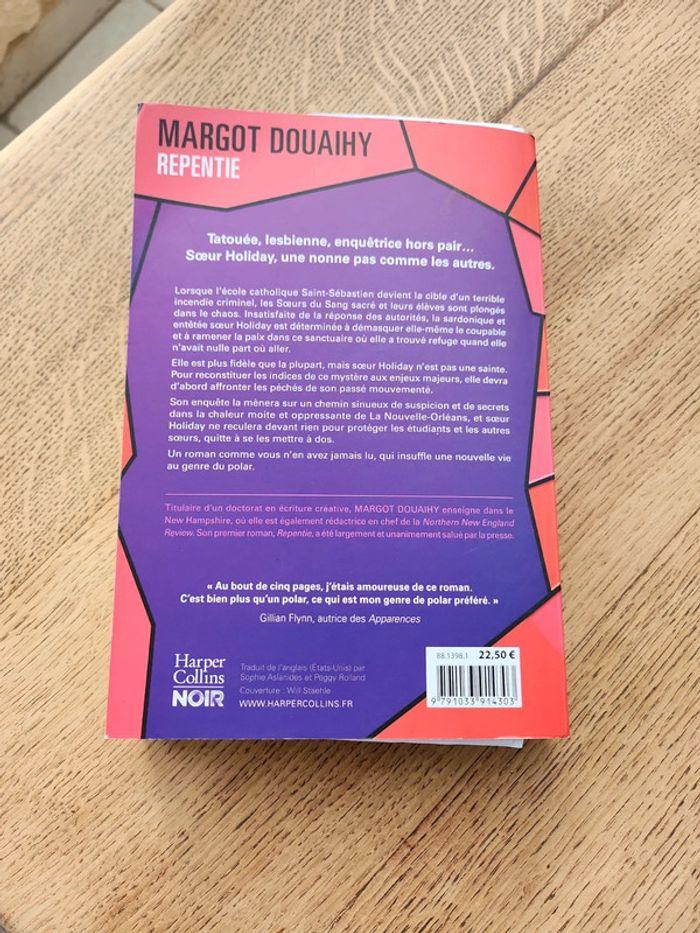 Livre Repentie de Margot Douaihy - photo numéro 2