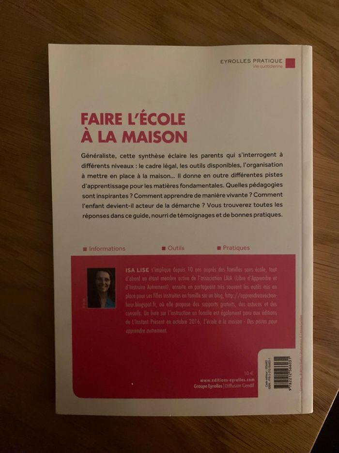 Livre «Faire l’école à la maison » - photo numéro 2