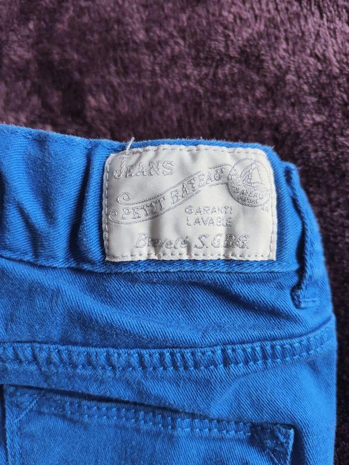 Pantalon bleu roi Petit Bateau 8ans - photo numéro 5