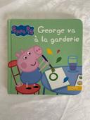 Peppa pig george va à la garderie