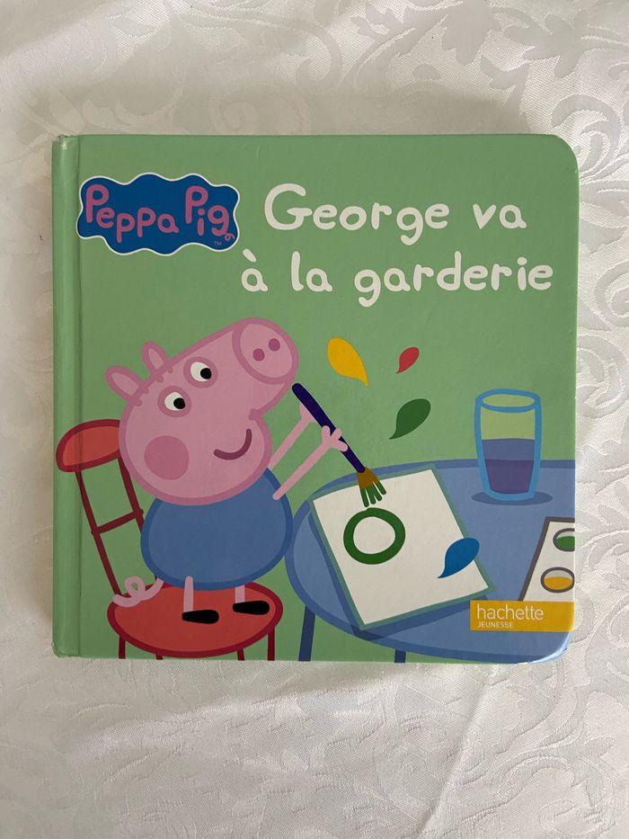 Peppa pig george va à la garderie - photo numéro 1