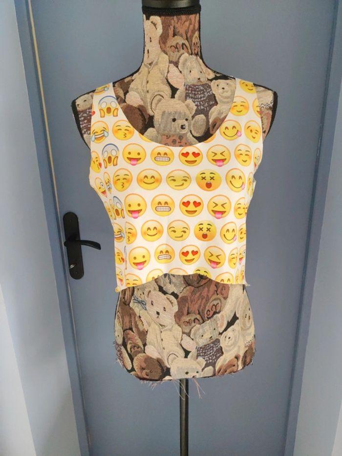 Croque Top emoji taille unique - photo numéro 1