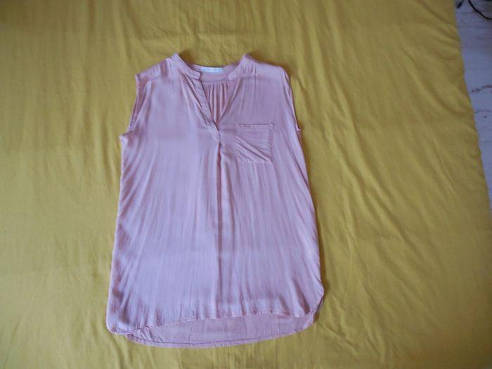 Blouse rose pale / blusa  rosa claro - photo numéro 7