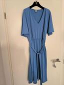 Robe bleu mi long