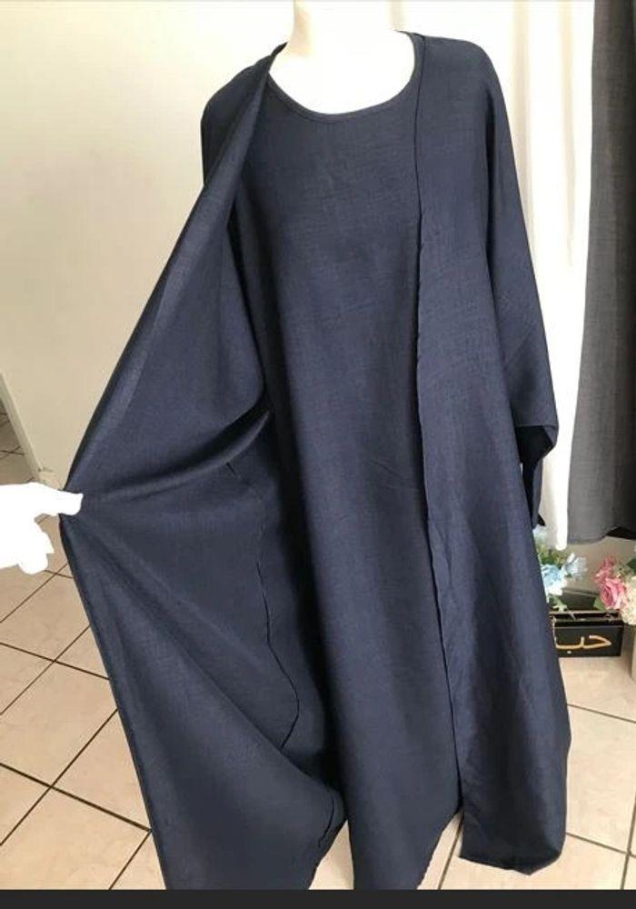 Ensemble kimo-abaya bleu navy 💙 - photo numéro 12