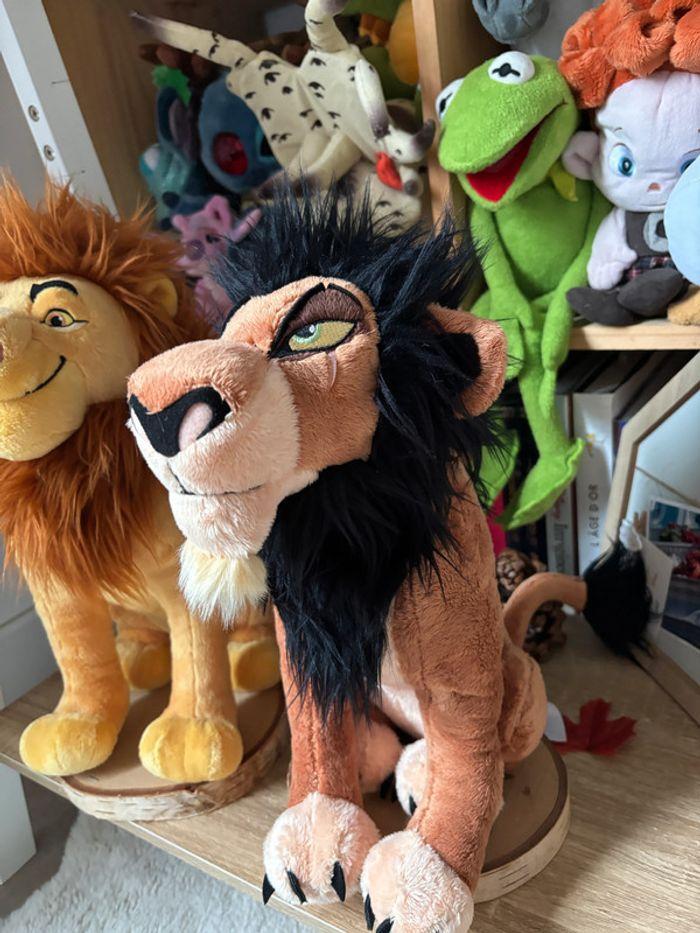 peluches le roi lion star et mufasa disney - photo numéro 3