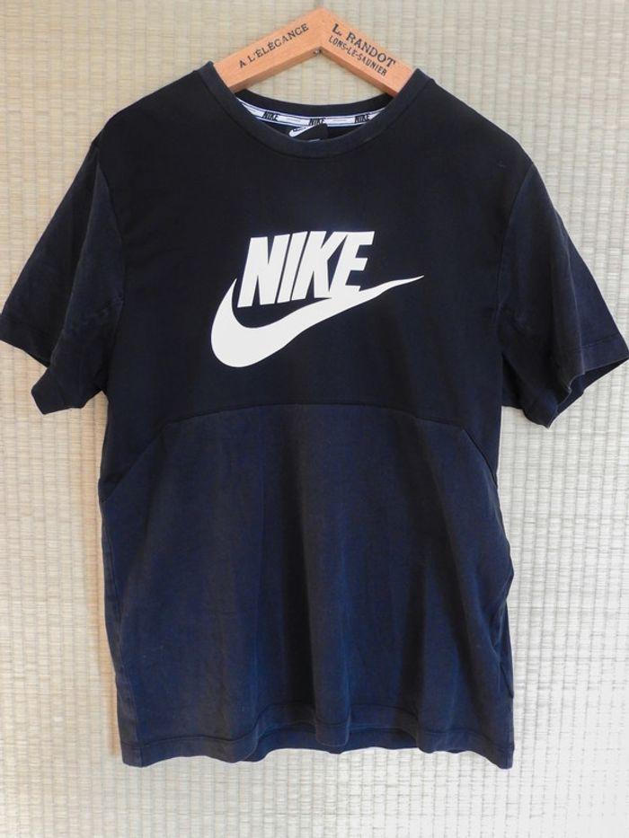 T-shirt Nike noir bi-matière - taille L - photo numéro 2