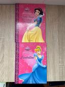 Lot de 2 livres princesse Disney