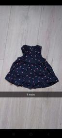 Robe 1 mois