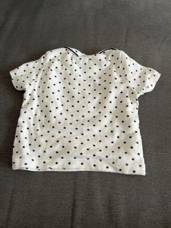 Tee shirt Petit bateau 6 mois - photo numéro 2