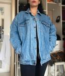 Oversize vintage denim jacket oversized