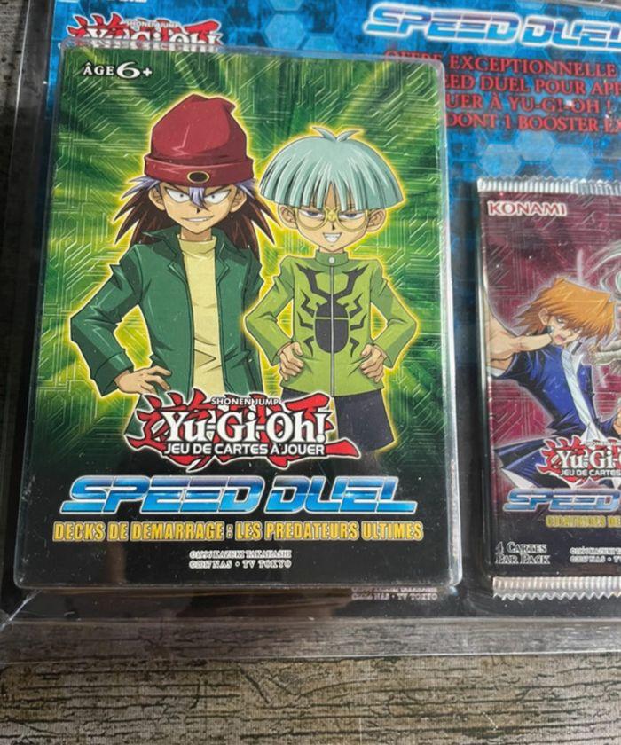 Pack Yu Gi Oh! Speed Duel Deck de démarrage + 2 boosters Cicatrices de batailles - photo numéro 2