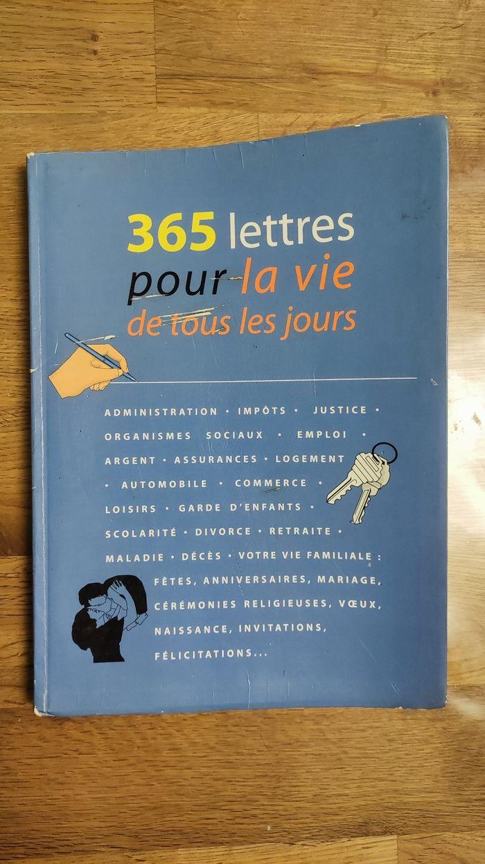 Livre 365 lettres pour la vie de tous les jours - photo numéro 1