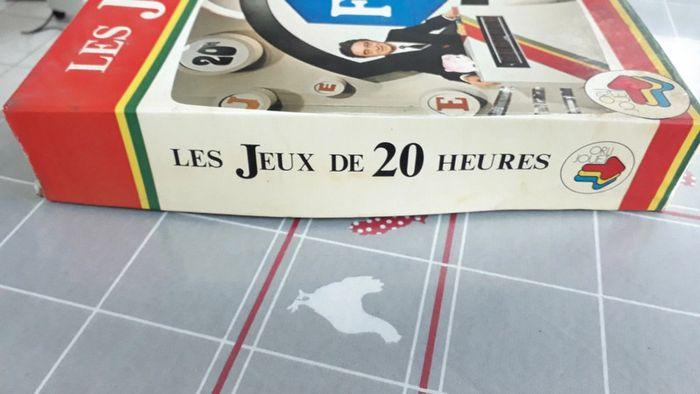 Jeu Les jeux de vingt heures vintage - photo numéro 2