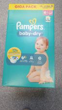 Coucha pampers taille 4+