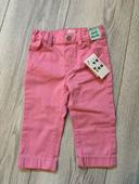 Pantalon rose bébé fille neuf