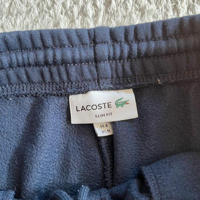 Jogging lacoste bleu marine - photo numéro 4