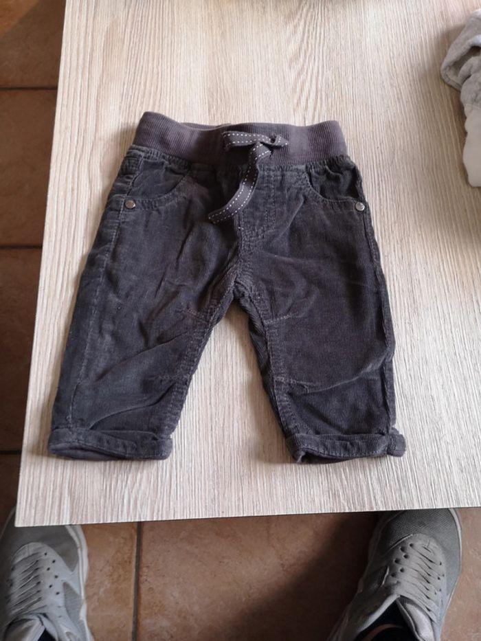 Pantalon velour bébé garçon - photo numéro 1