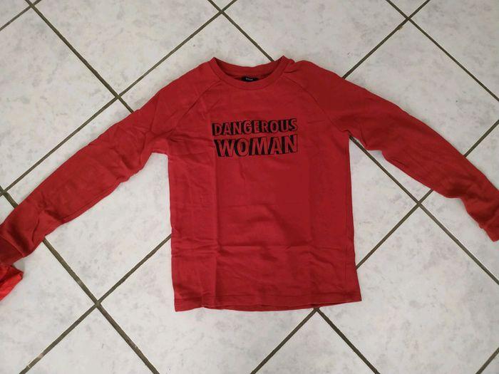 Pull rouge femme