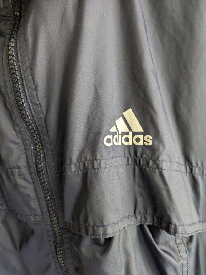 Veste coupe vent pluie bleu marine adidas 168 - photo numéro 3