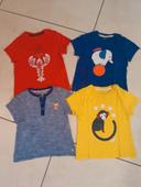 Lot  Tee-shirt manches courtes