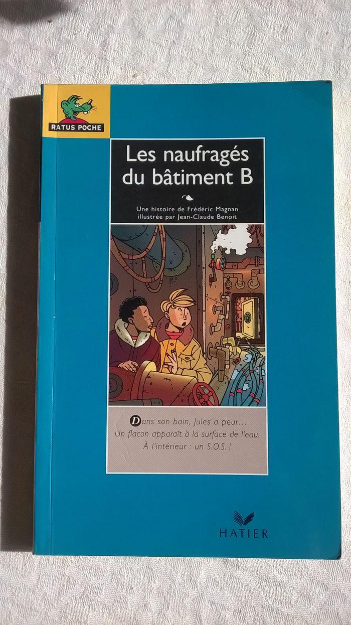 Livre pour enfant "Les naufragés du bâtiment B" - photo numéro 1