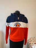 Sweat à capuche tricolore Ellesse taille S / 36