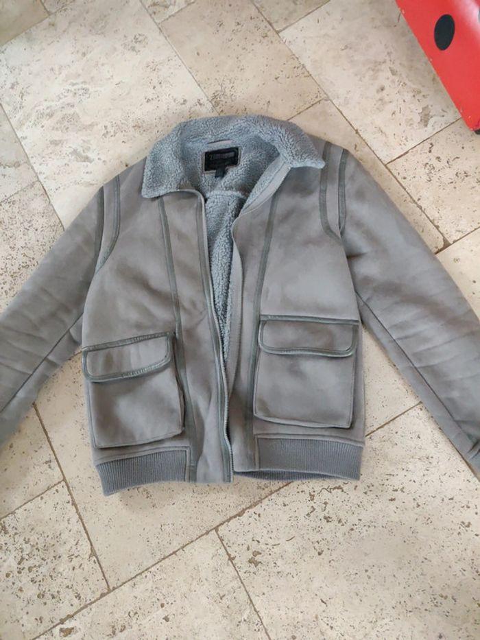 Veste effet daim homme taille M 21 men - photo numéro 2