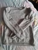 Pull gris 12 ans