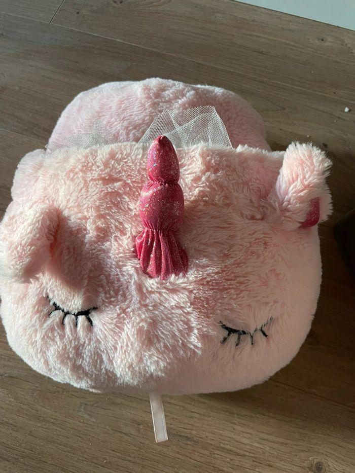 Peluche chauffe pieds licorne 🦄 - photo numéro 1