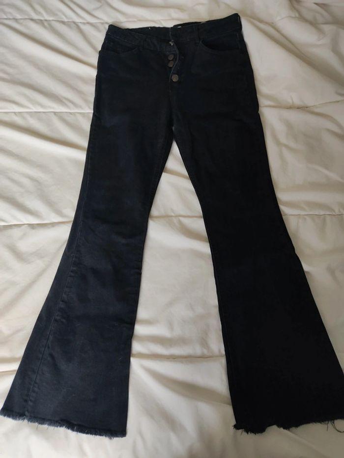 Jean noir bootcut • Naf Naf • 36 - photo numéro 1