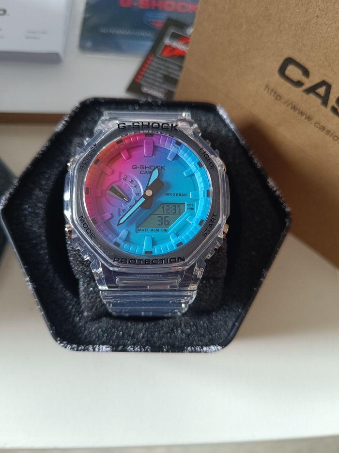 G-Shock Casio montre Transparente Multicolore Neuve - photo numéro 2